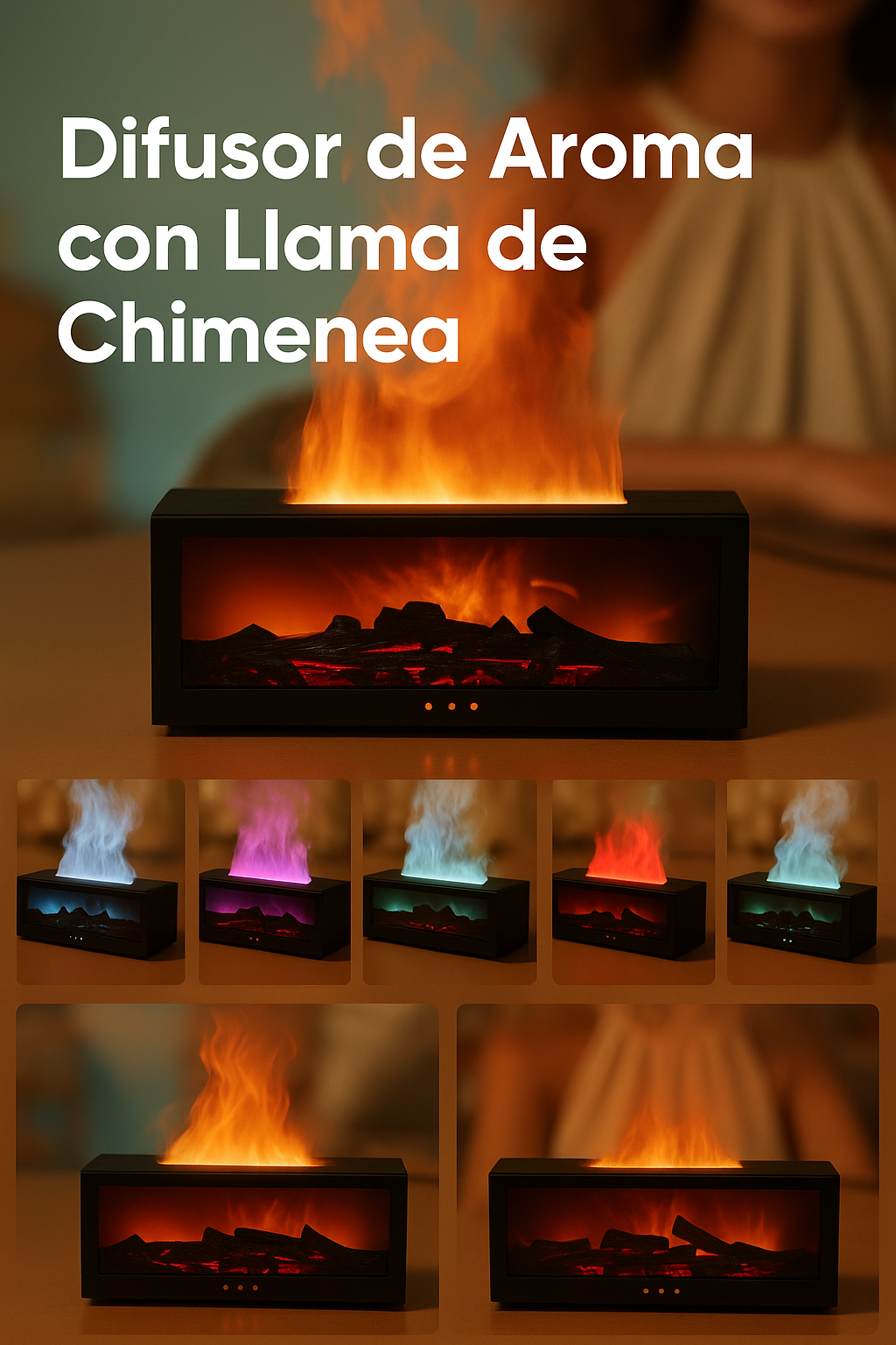 Humidificador de chimenea